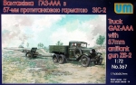 GAZ-AAA Truck & 57mm antitank gun ZiS-2, 1:72