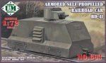 Armored Self-Propelled Railroadcar BD-41, 1:72