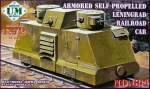Armored Self-Propelled "Leningrad" Railroadcar, 1:72