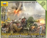 Russisches Maschinengewehr Maxim mit Bedienung '41-'43, 1:72
