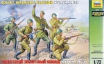 Russische Infanteriekompanie Kursk '43, 1:72